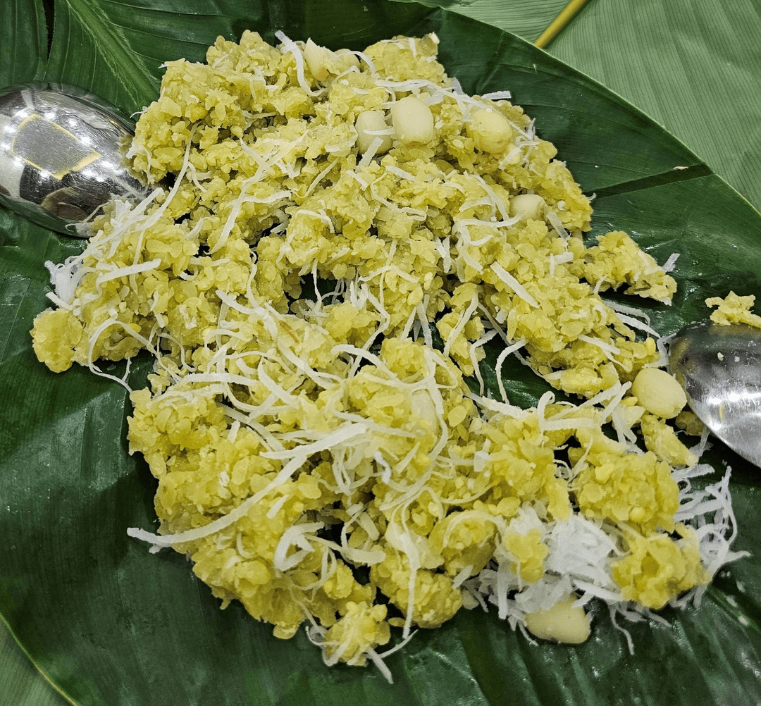 Xôi cốm hạt sen