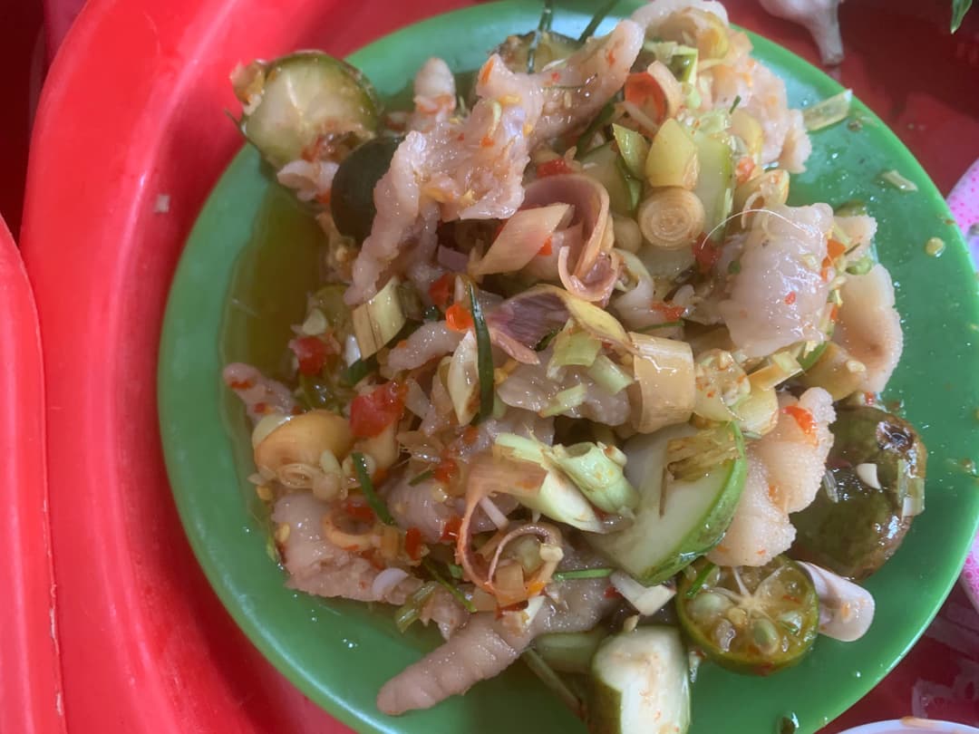 Chân gà sả tắc