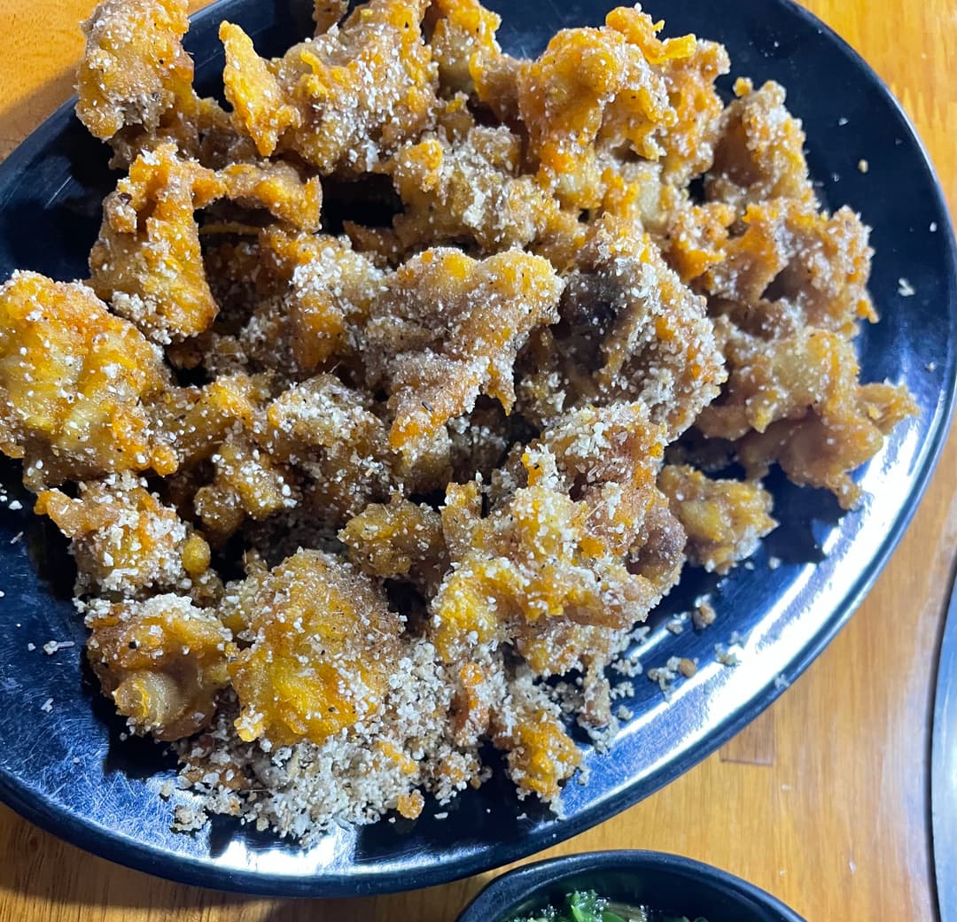 Sụn gà rang muối