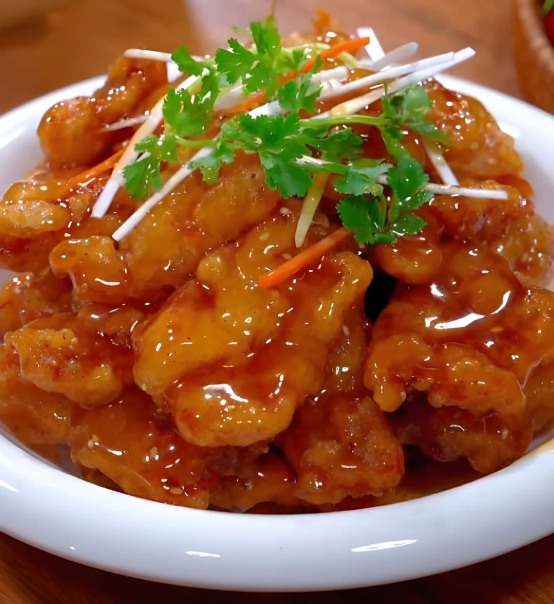 Thịt lợn sốt chua ngọt