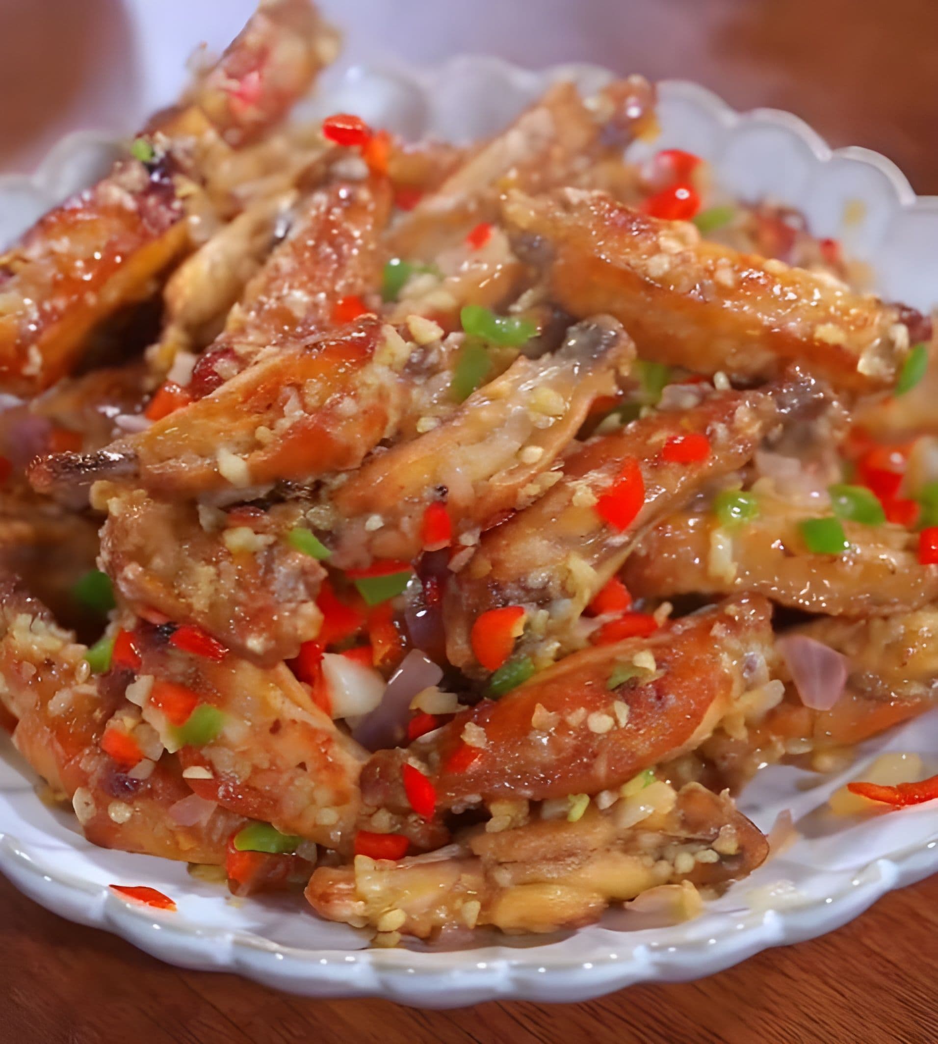Cánh gà chiên mắm tỏi