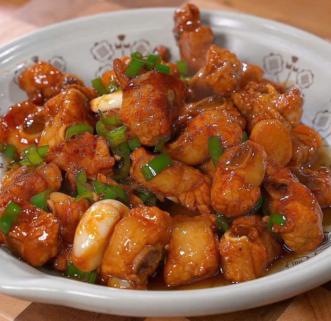 Sườn kho bia