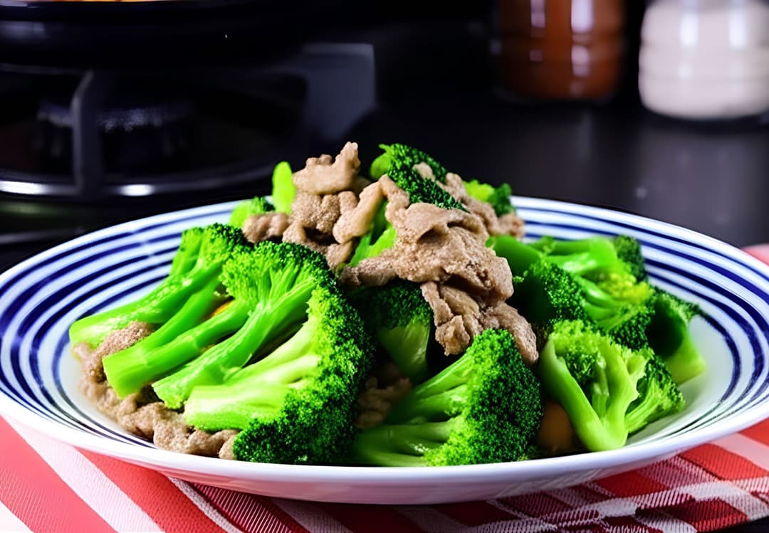Bò xào bông cải xanh
