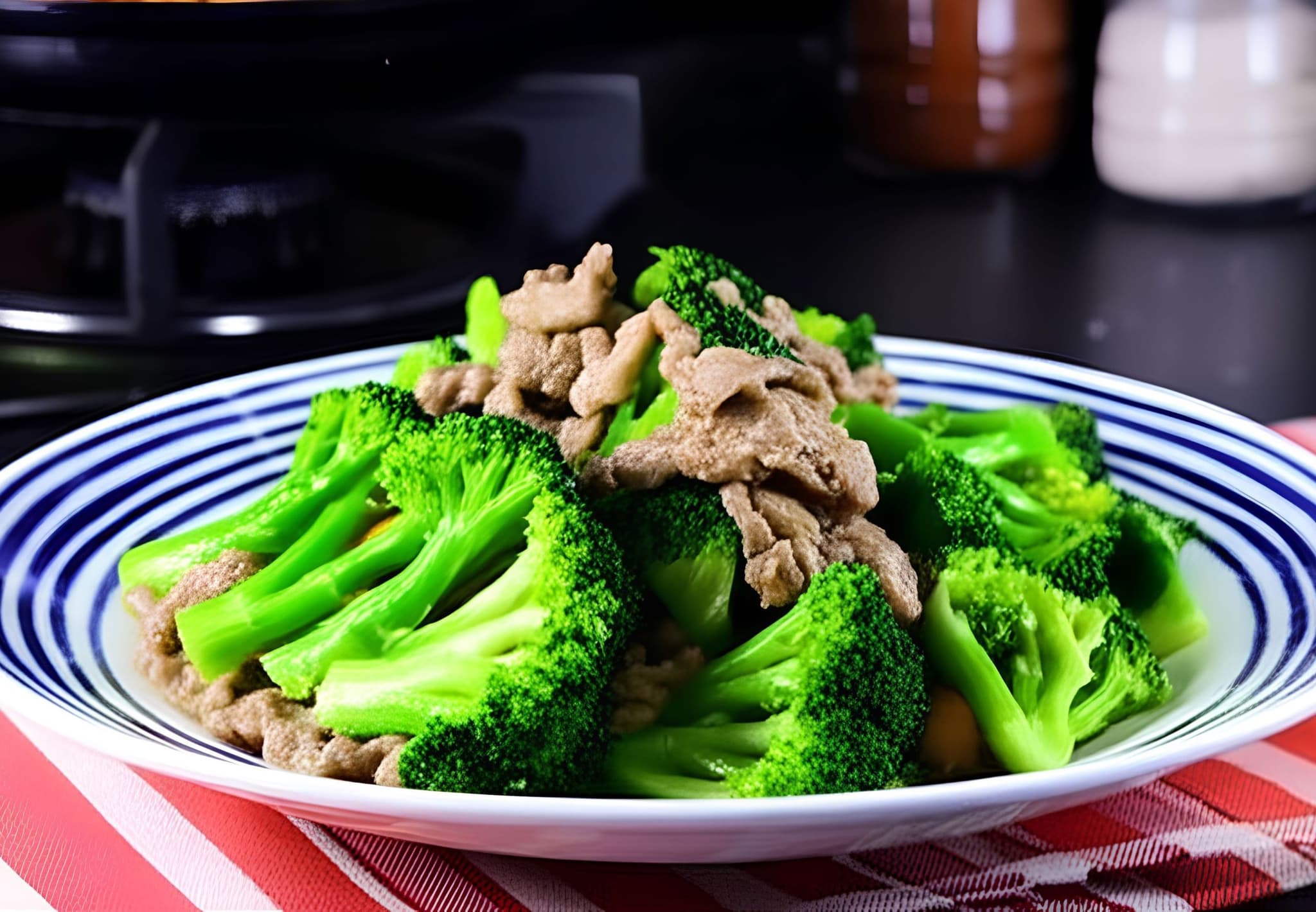 Bò xào bông cải xanh
