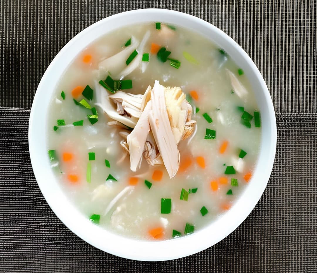 Cháo gà