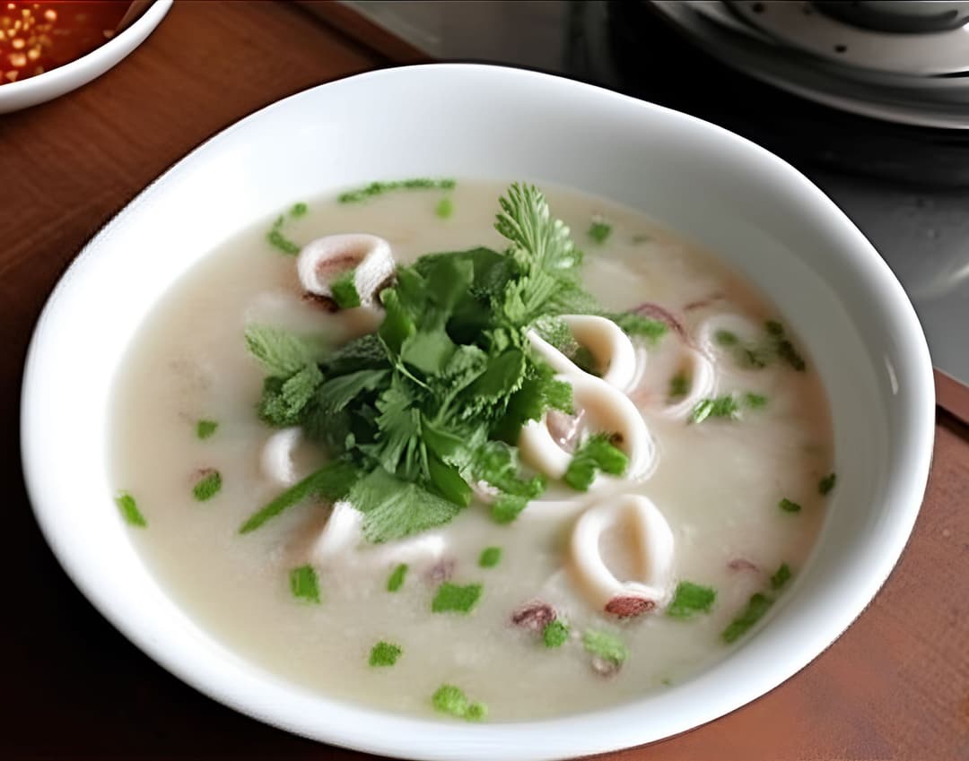 Cháo mực