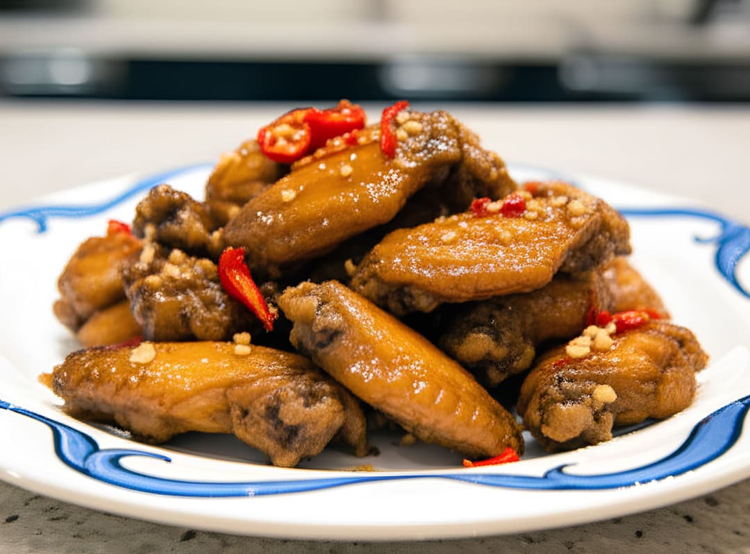 Gà chiên bơ