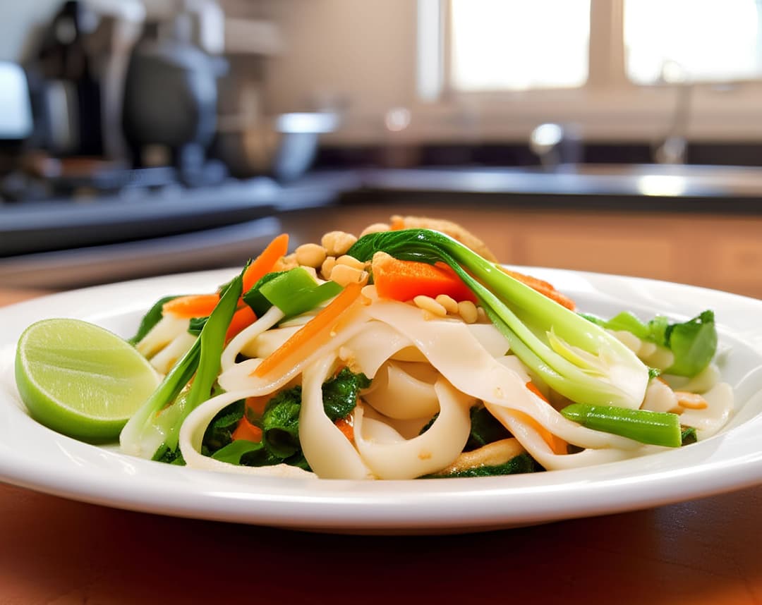 Phở xào chay