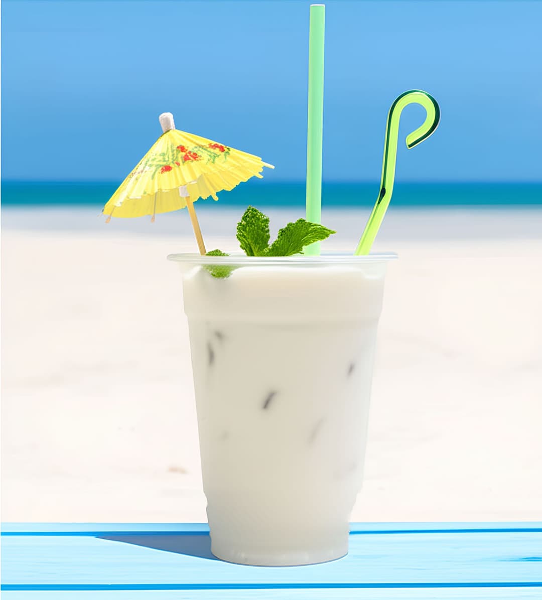 Sinh tố dừa xiêm