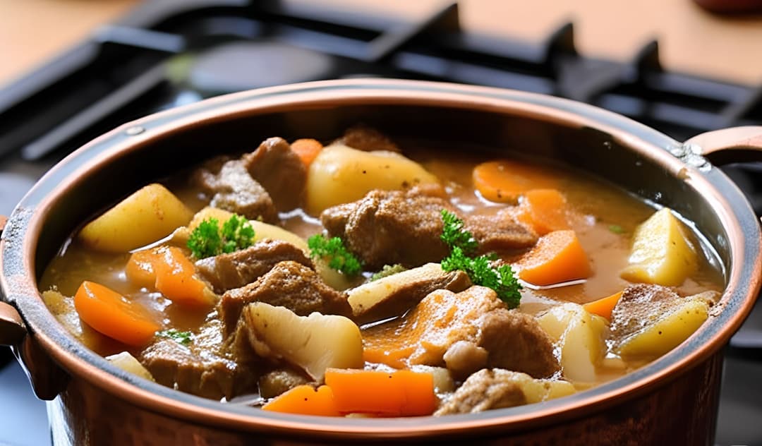 Thịt cừu hầm rau củ