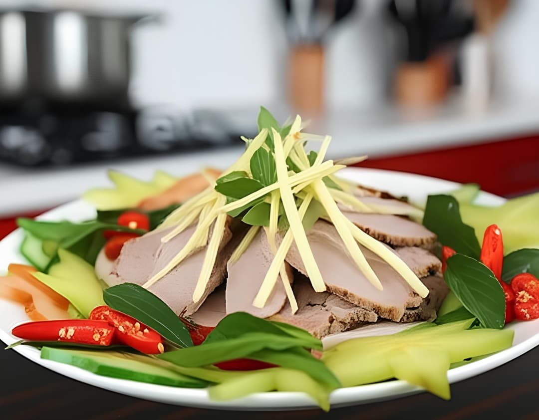 Bê hấp sả