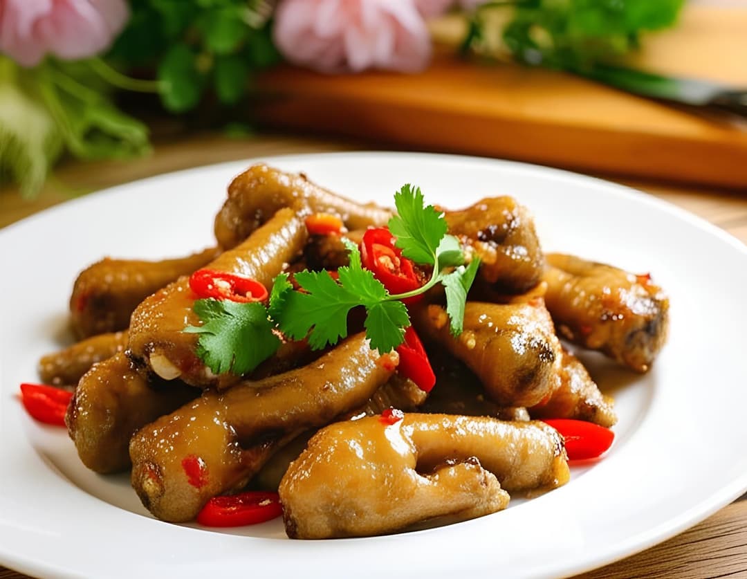 Chân gà chiên mắm