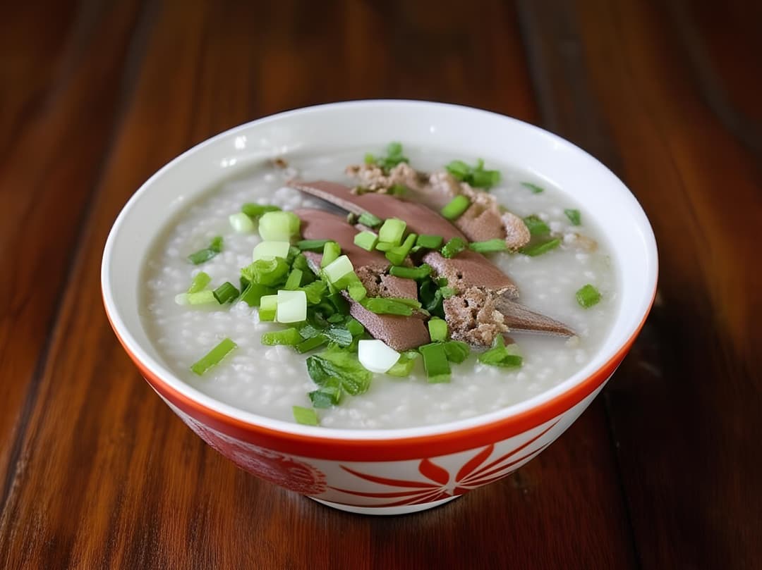 Cháo tim cật