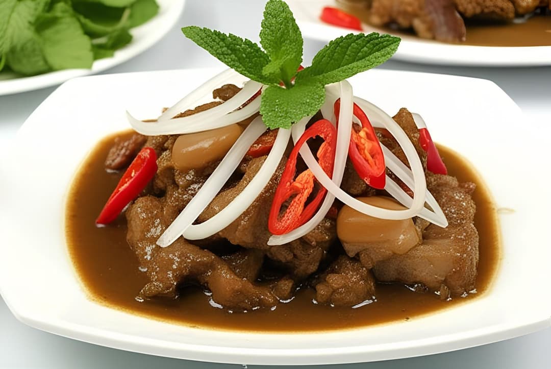 Dê nấu giả cầy
