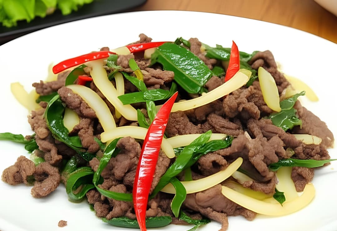 Dê xào lá lốt