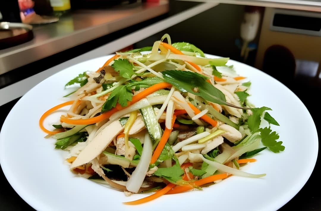 Gỏi gà xé phay