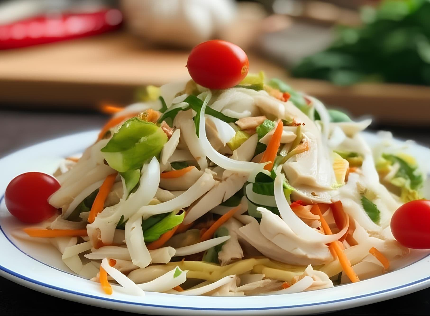 Salad gà