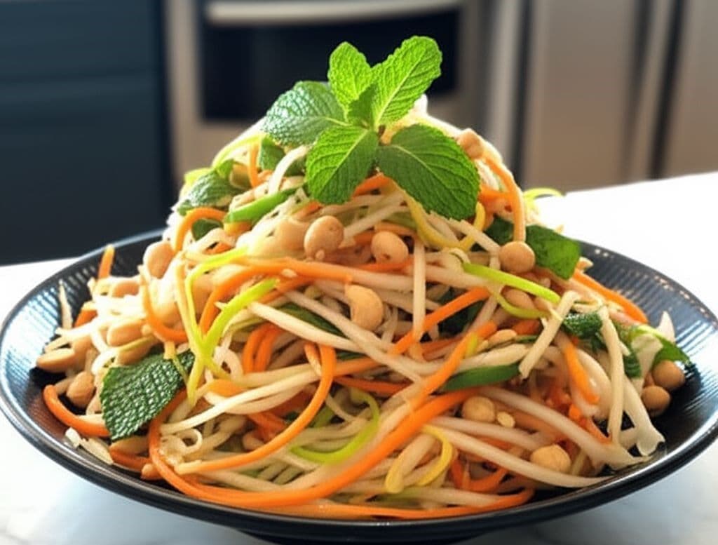 Gỏi đu đủ chay