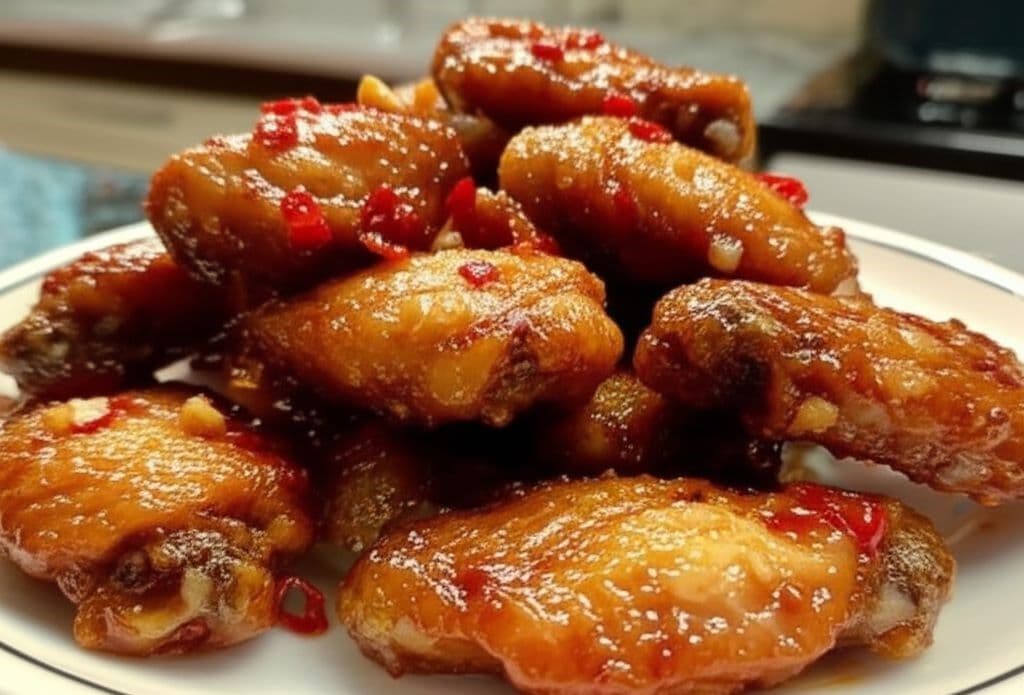 Gà chiên mắm