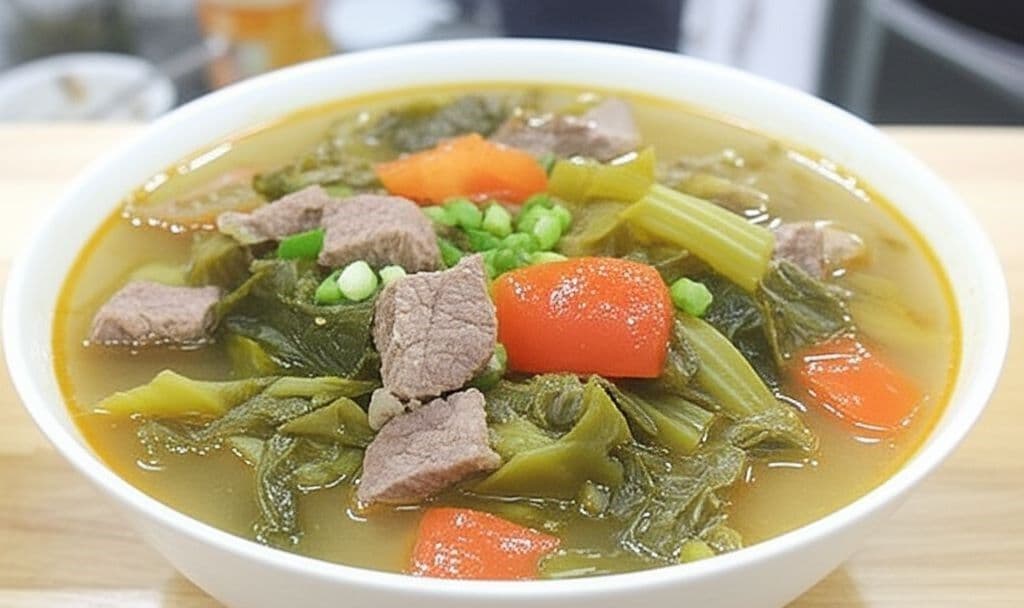 Canh dưa thịt bò