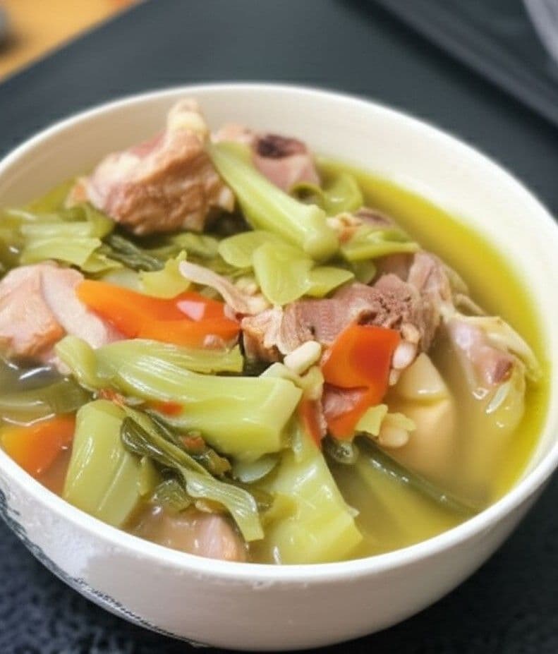 Canh dưa sườn lợn