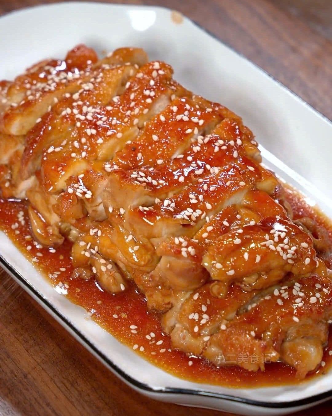 Gà sốt mật ong