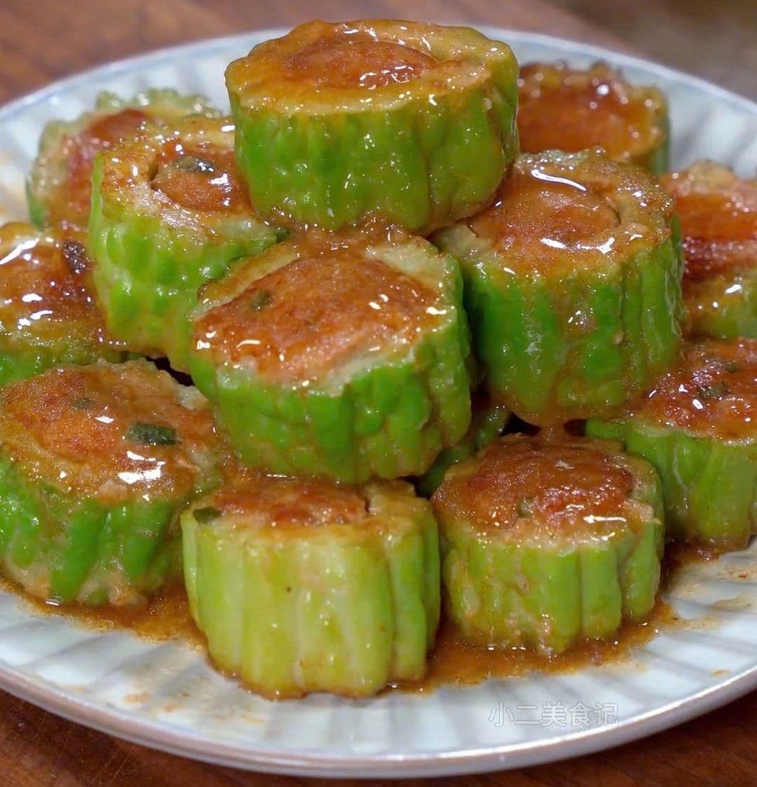 Mướp đắng nhồi thịt