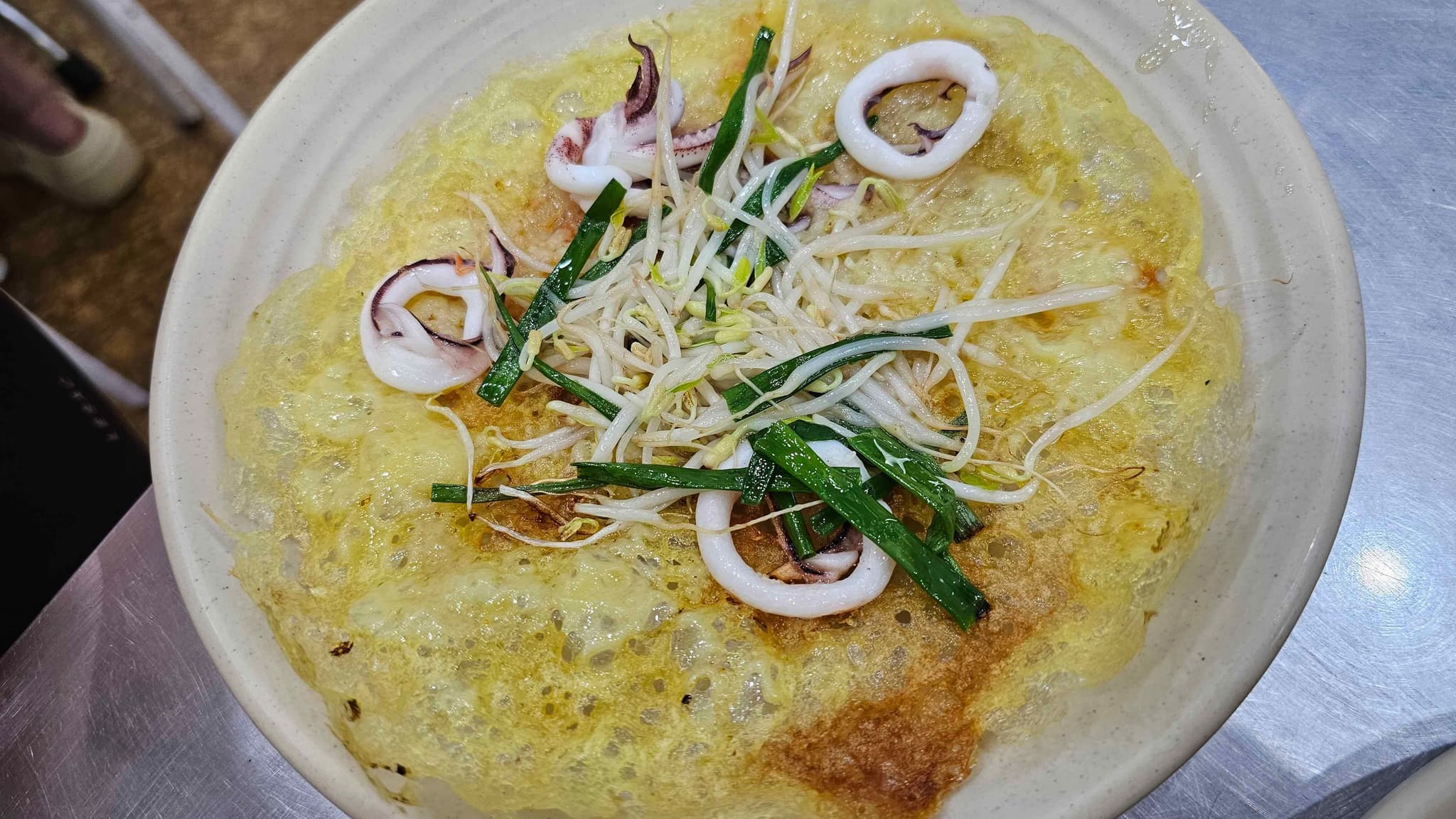 Bánh xèo mực