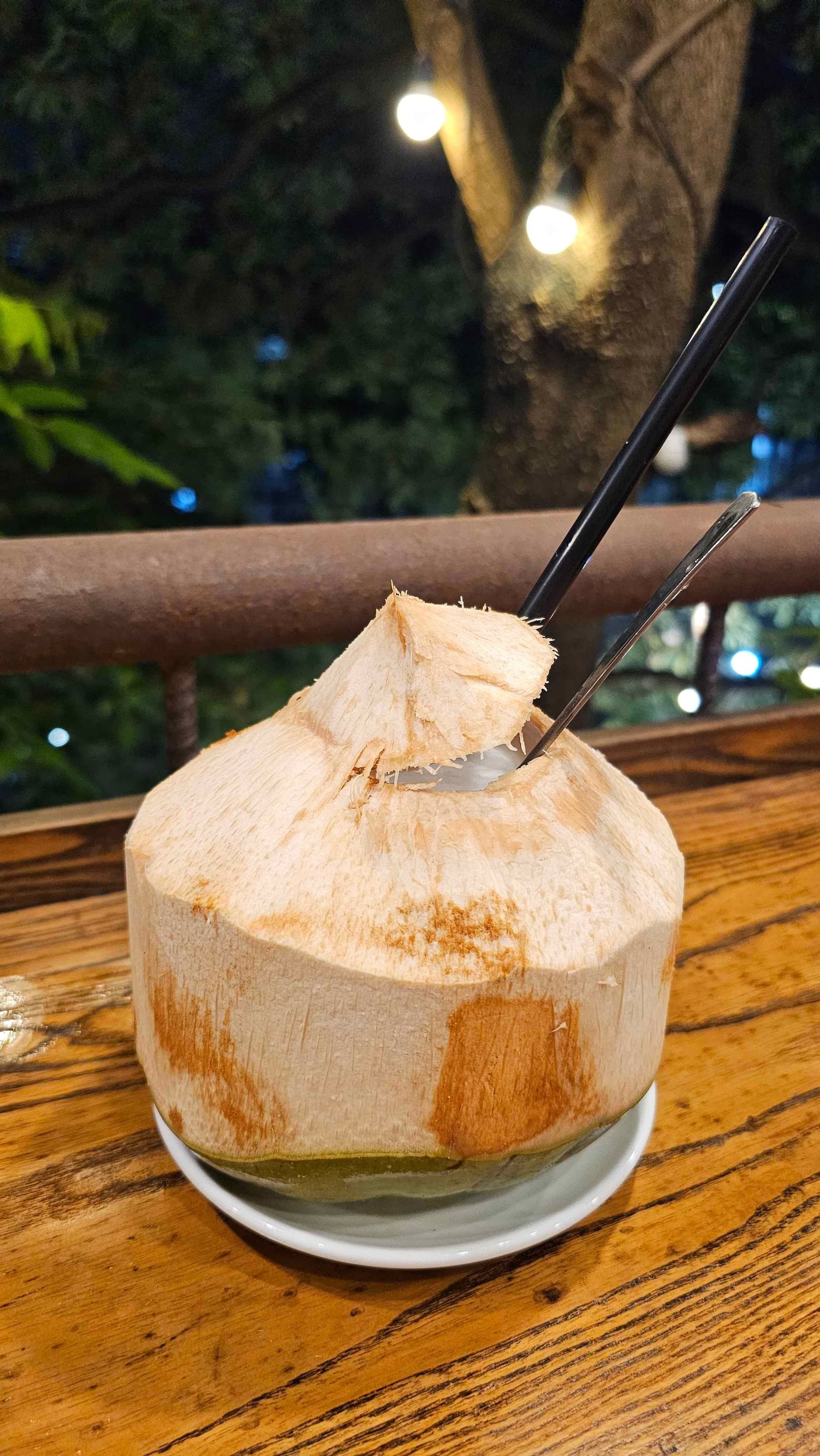 Sinh tố dừa xiêm