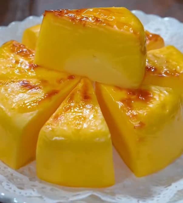 Pudding trứng sữa nướng