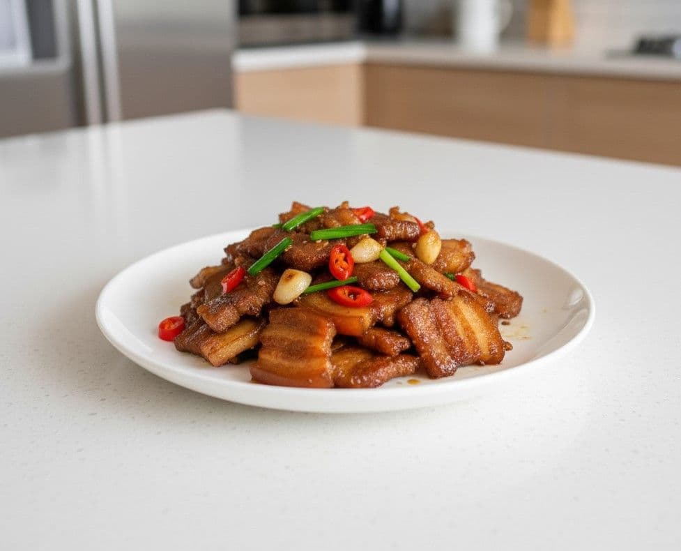 Ba chỉ rang cháy cạnh