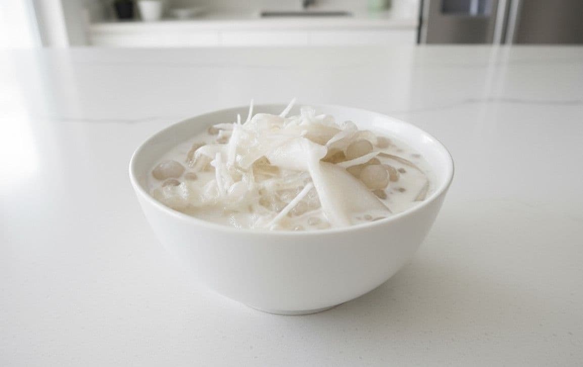 Chè dừa dầm