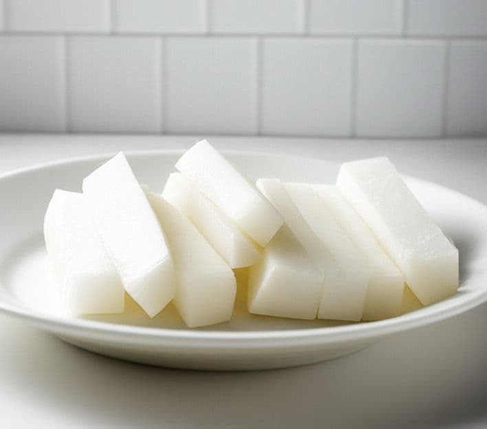 Củ cải trắng luộc