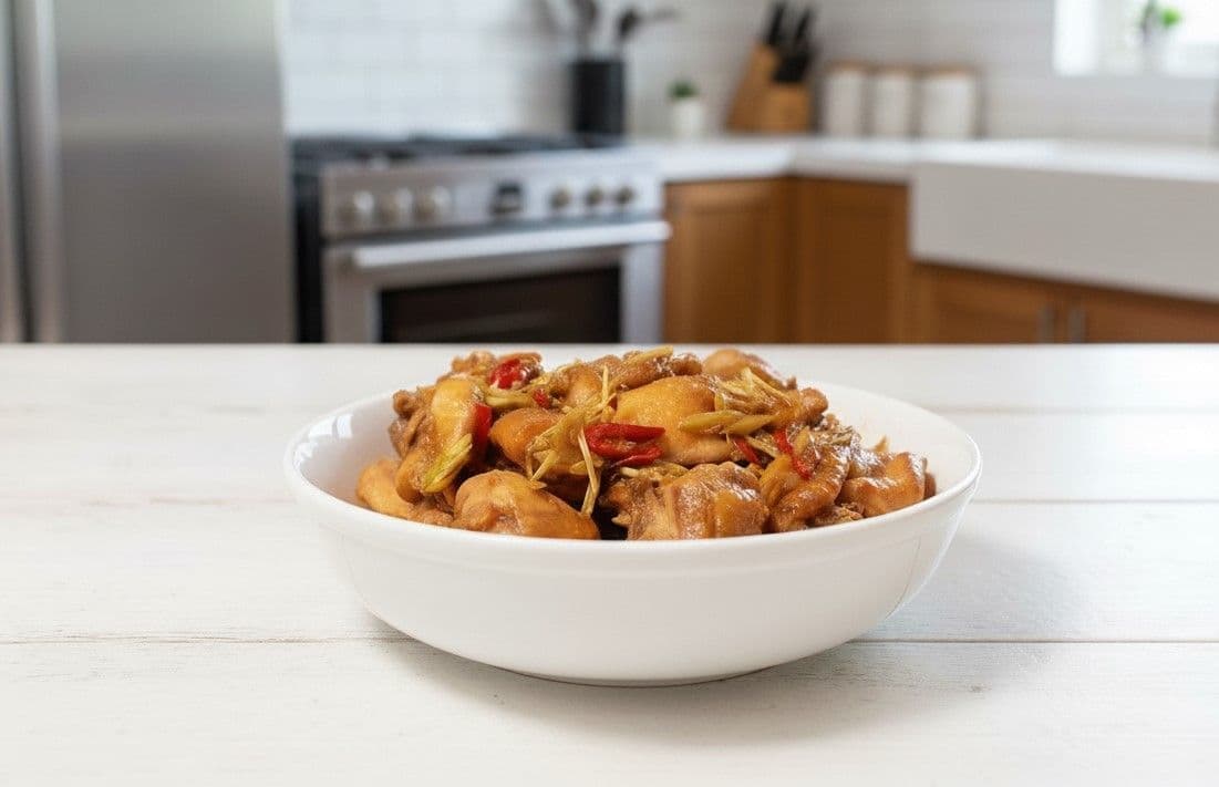 Gà kho sả ớt