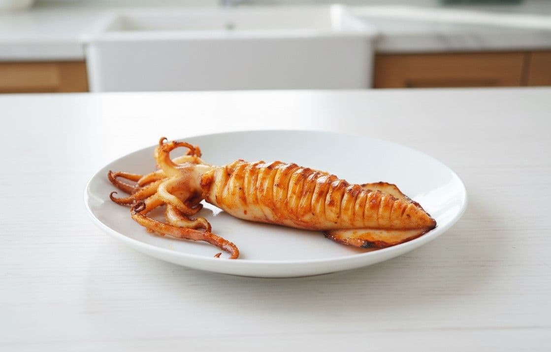 Mực nướng sa tế