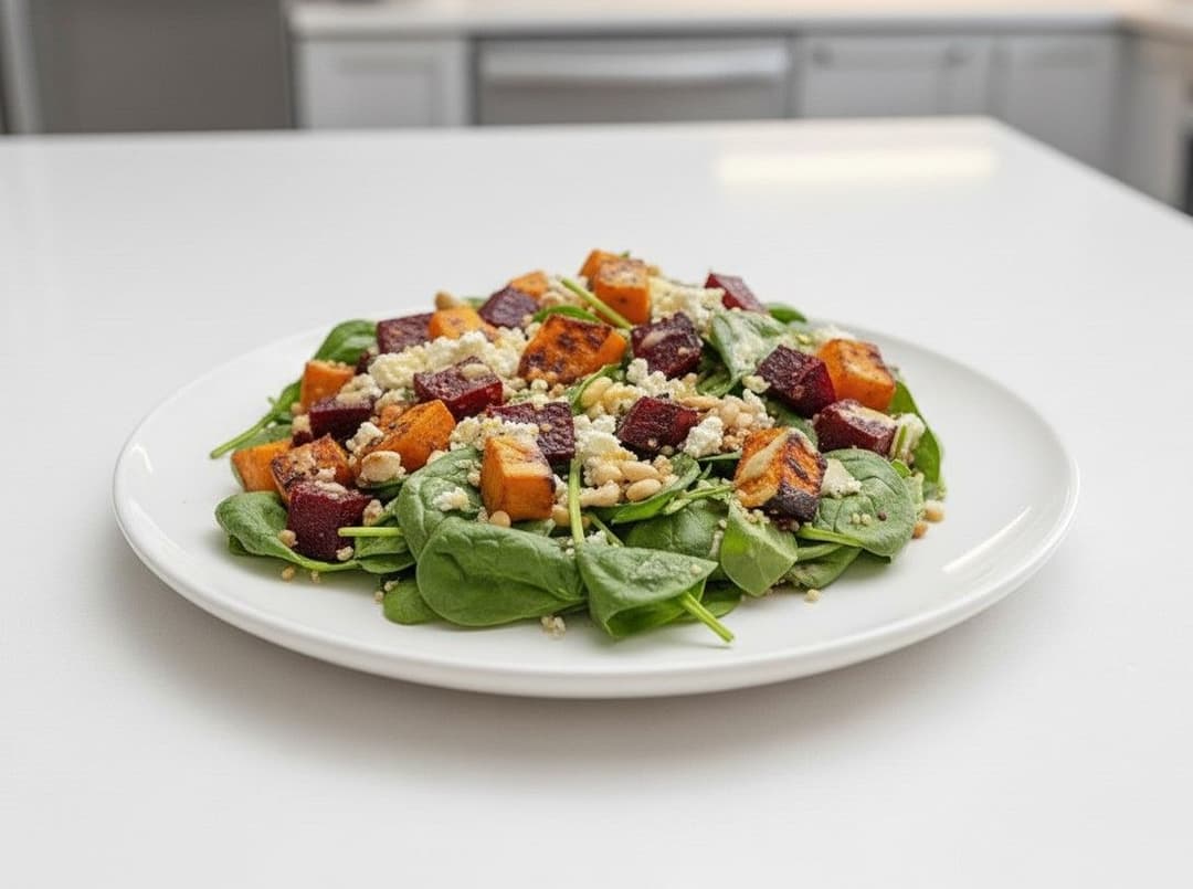 Salad củ quả nướng