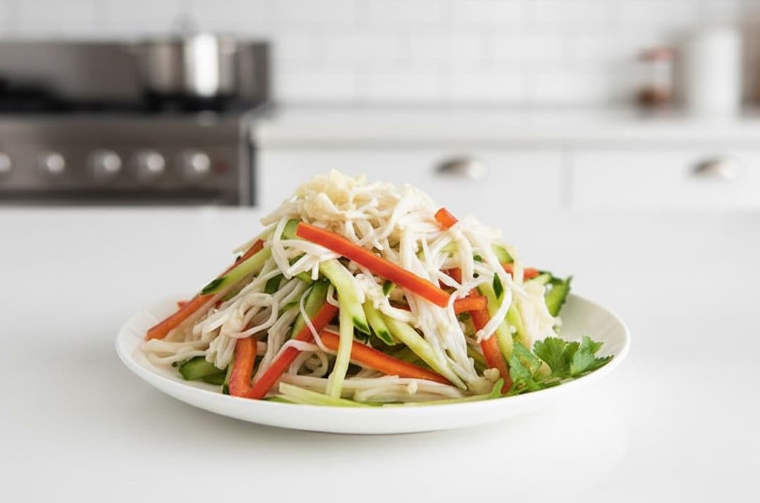 Salad nấm kim châm
