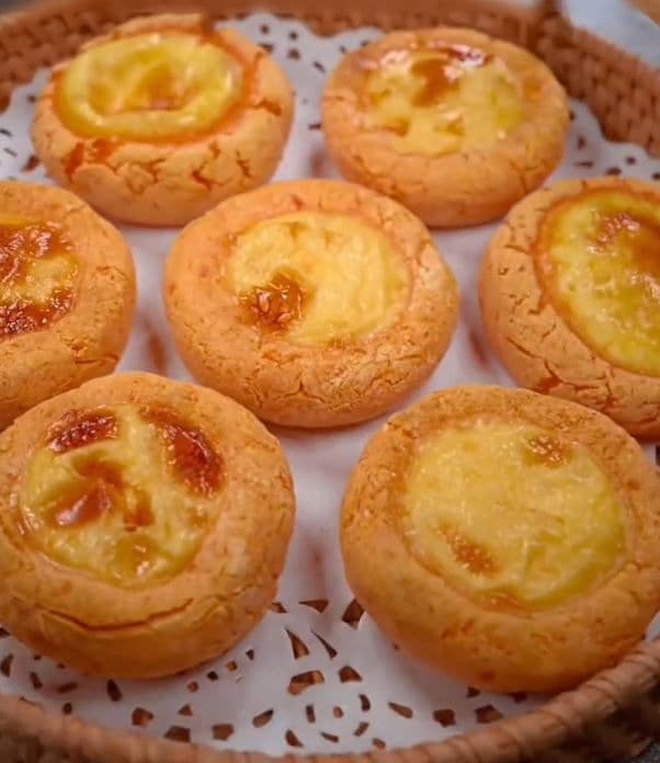 Tart trứng khoai lang