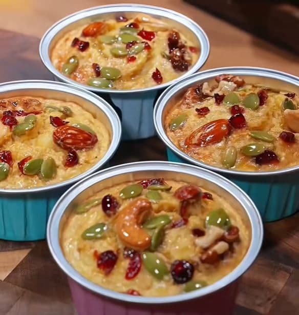Bánh chuối yến mạch (NCKD)
