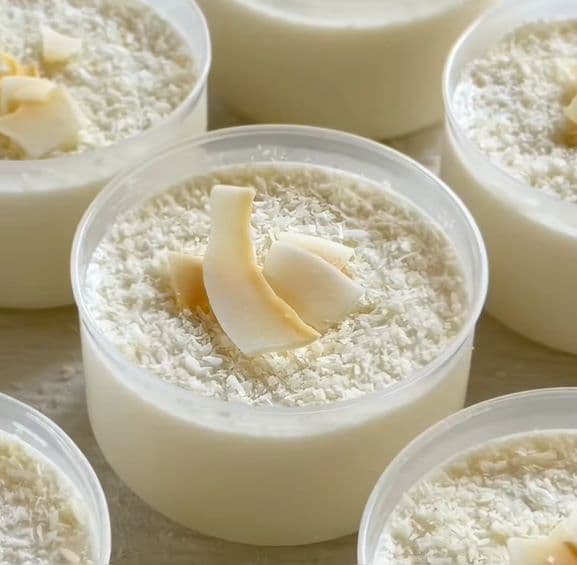 Pudding sữa dừa